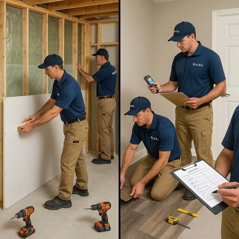 Repairs and Reconstruction process in Trainer, PA